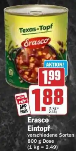 HIT Erasco Eintopf Angebot