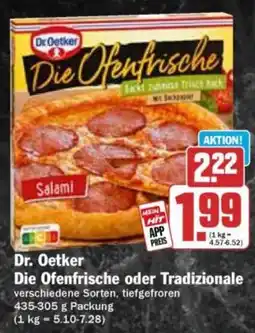 HIT Dr Oetker Die Ofenfrische oder Tradizionale Angebot