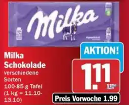 HIT Milka Schokolade Angebot