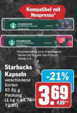 HIT Starbucks Kapseln Angebot