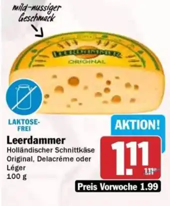 HIT Leerdammer Holländischer Schnittkäse Original, Delacreme oder Léger Angebot