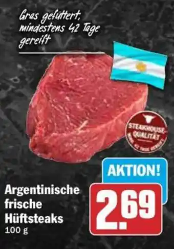 HIT Argentinische frische Hüftsteaks Angebot