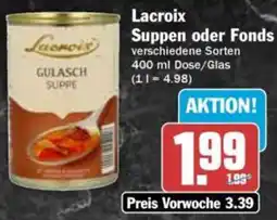 HIT Lacroix Suppen oder Fonds Angebot