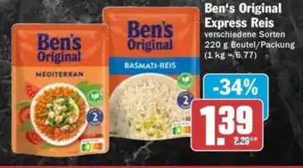 HIT Ben's Original Express Reis Angebot