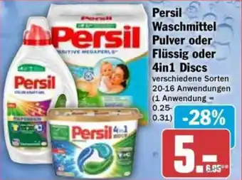 HIT Persil Flüssig oder 4in1 Discs Angebot