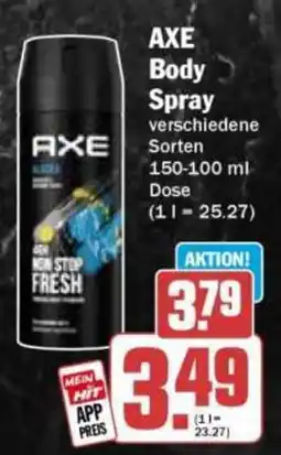 HIT AXE Body Spray Angebot