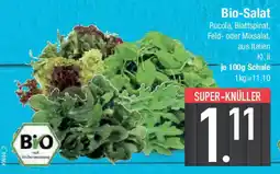 E-Center Bio-Salat Angebot