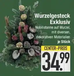 E-Center Wurzelgesteck Exklusiv Angebot