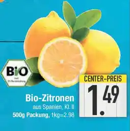 E-Center Bio-Zitronen Angebot