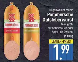 E-Center Pommersche Gutsleberwurst Angebot