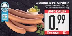 E-Center Bayerische Wiener Würstchen Angebot