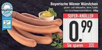 E-Center Bayerische Wiener Würstchen Angebot