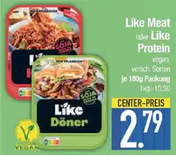 E-Center Like Meat oder Like Protein Angebot