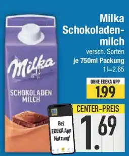 E-Center Milka Schokoladen- milch Angebot