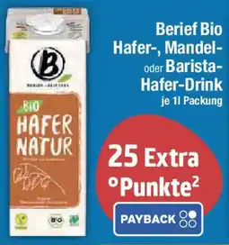 E-Center Berief Bio Hafer-, Mandel- oder Barista- Hafer-Drink Angebot
