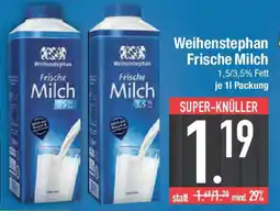 E-Center Weihenstephan Frische Milch Angebot
