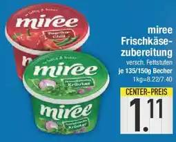 E-Center miree Frischkäse- zubereitung Angebot