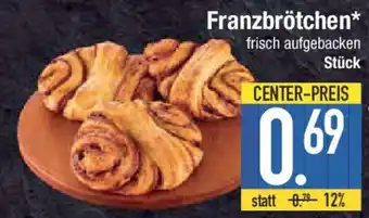 E-Center Franzbrötchen Angebot