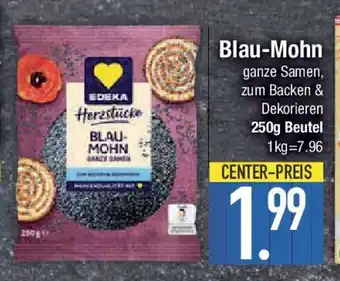 E-Center EDEKA Blau-Mohn Angebot