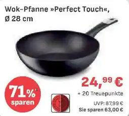 E-Center Tefal Wok-Pfanne Perfect Touch, Ø 28 cm Angebot