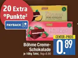 E-Center Böhme Creme- Schokolade Angebot