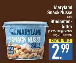 E-Center Maryland Snack Nüsse oder Studenten- futter Angebot