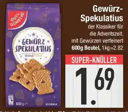 E-Center GUT & GUNSTIG Gewürz- Spekulatius Angebot