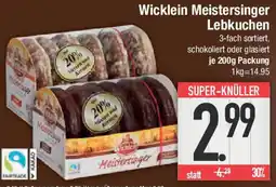 E-Center Wicklein Meistersinger Lebkuchen Angebot