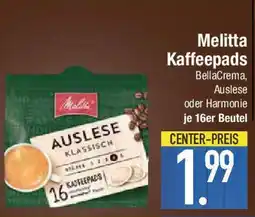 E-Center Melitta Kaffeepads Angebot