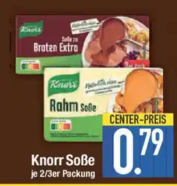 E-Center Knorr Soße Angebot