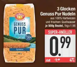 E-Center 3 Glocken Genuss Pur Nudeln Angebot