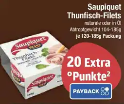 E-Center Saupiquet Thunfisch-Filets Angebot