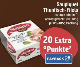 E-Center Saupiquet Thunfisch-Filets Angebot