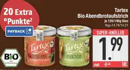 E-Center Tartex Bio Abendbrotaufstrich Angebot