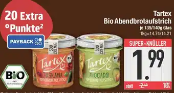 E-Center Tartex Bio Abendbrotaufstrich Angebot