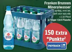 E-Center Franken Brunnen Mineralwasser Angebot