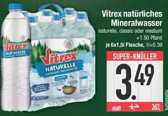 E-Center Vitrex natürliches Mineralwasser Angebot