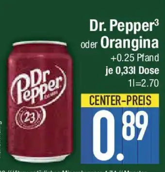 E-Center Dr. Pepper oder Orangina Angebot