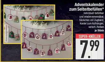 E-Center Adventskalender zum Selbstbefüllen Angebot