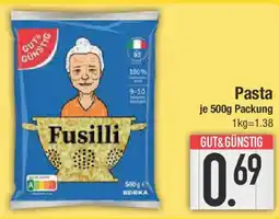 E-Center GUT & GUNSTIG Pasta Angebot