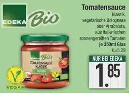 E-Center EDEKA Bio Tomatensauce Angebot