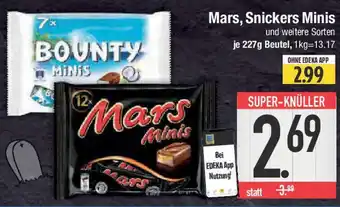 E-Center Mars, Snickers Minis Angebot