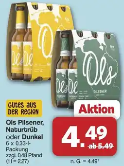Famila Nord West Ols Pilsener, Naturtrüb oder Dunkel Angebot