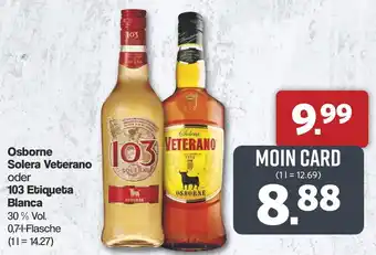 Famila Nord West Osborne Solera Veterano oder 103 Etiqueta Blanca Angebot