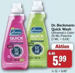 Famila Nord West Dr. Beckmann Quick Wash Angebot