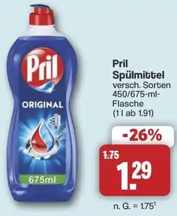 Famila Nord West Pril Spülmittel Angebot