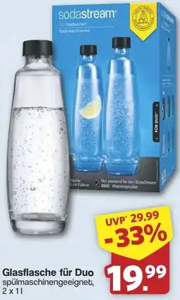 Famila Nord West Glasflasche für Duo Angebot