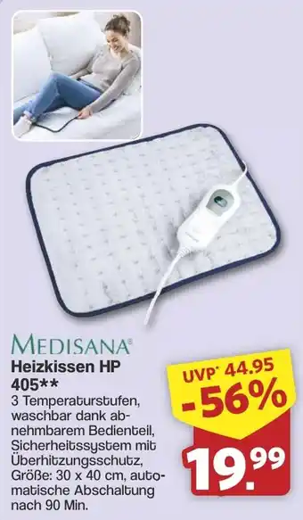 Famila Nord West MEDISANA Heizkissen HP 405 Angebot