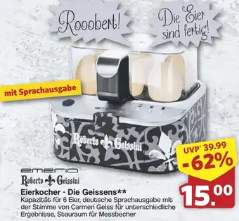 Famila Nord West emerio Eierkocher - Die Geissens Angebot