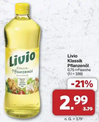 Famila Nord West Livio Klassik Pflanzenöl Angebot